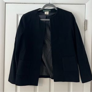Vintage Harve Benard Black Wool Blazer Sz 12